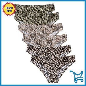 Seamless Invisible Bikini Panties 6-Pack, No VPL, Low Rise